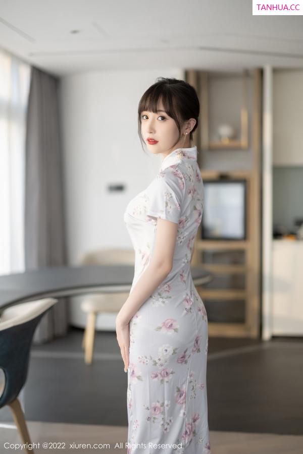 林星阑  [XiuRen]高清写真图 2022.10.25 No.5757 林星阑 旗袍美腿第3张图片